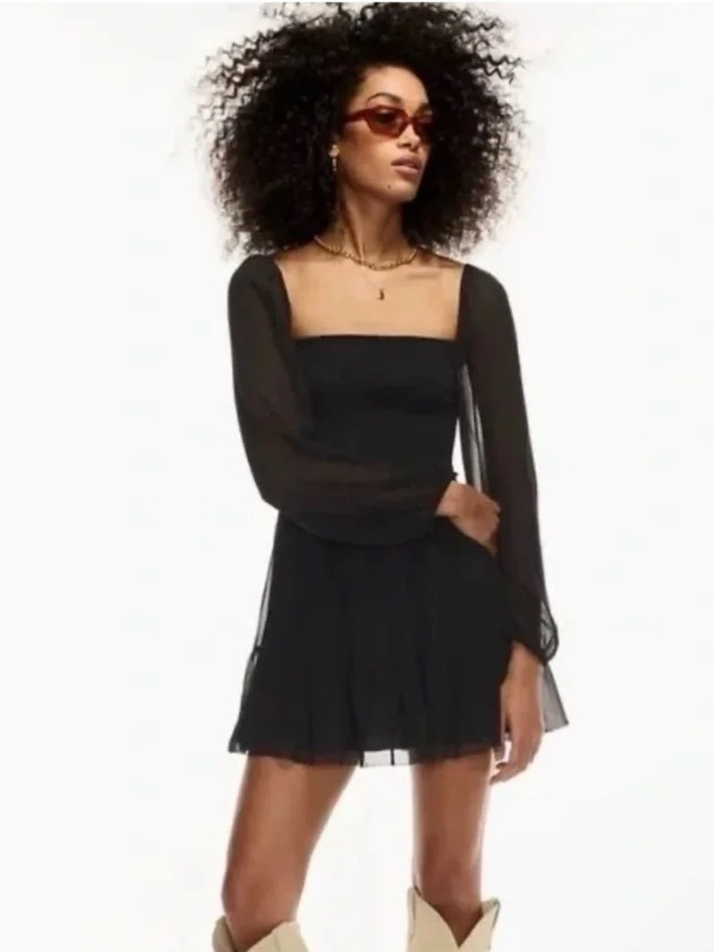 Aritzia Wilfred Tempest Mini Dress